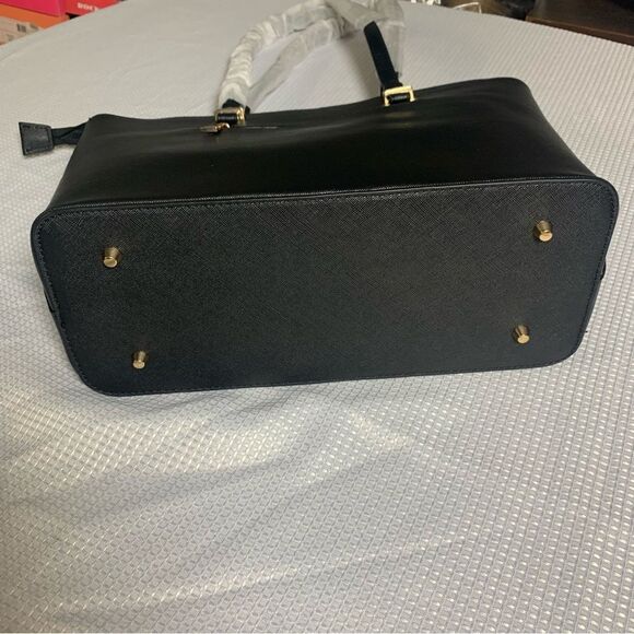 LOVEVOOK Shoulder Tote Black Bag with envelope clutch - Picture 5 of 12